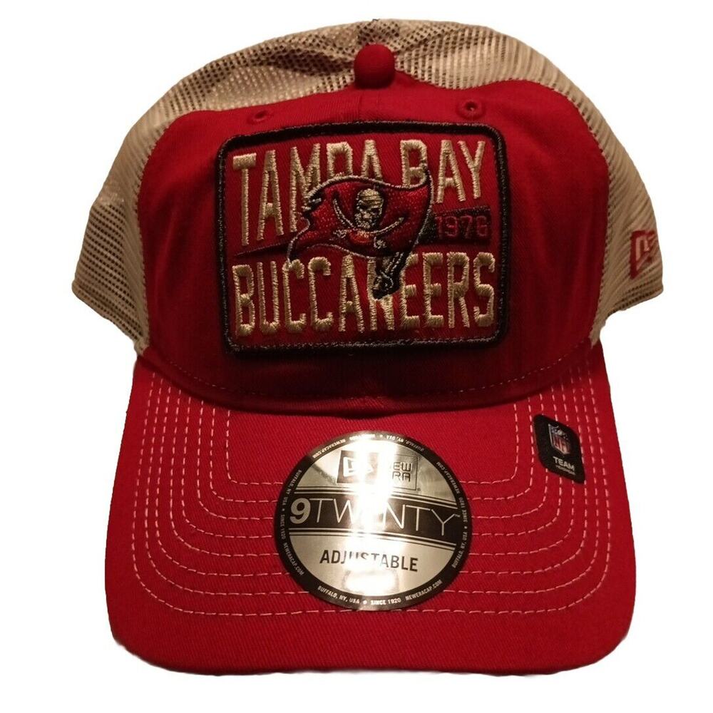 Tampa Bay Buccaneers Trucker Snapback Adjustable Cap Hat